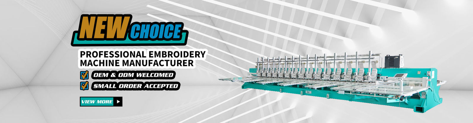Machine plate de broderie