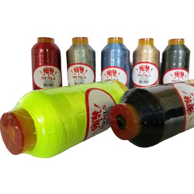 100% fil de broderie en polyester 120D fil de broderie par ordinateur