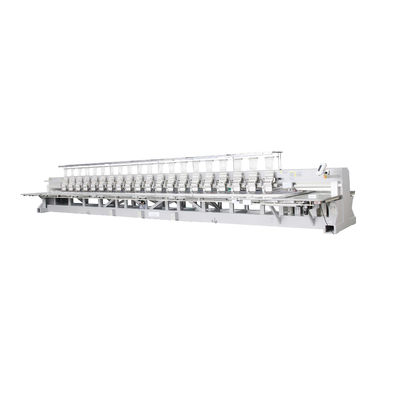 Machine de broderie de séquins commerciaux 15 têtes 9 aiguilles 1 an de garantie