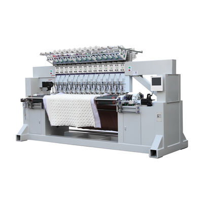 28 aiguilles machine de broderie à double face de couette avec broderie à cordons