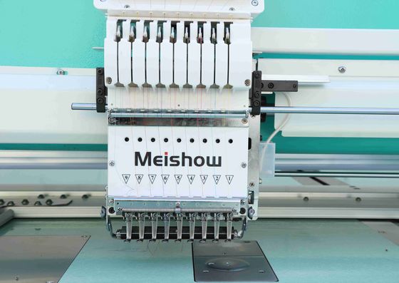 Machine de broderie informatisée à aiguilles multiples 9 aiguilles 24 machines à broderie à tête