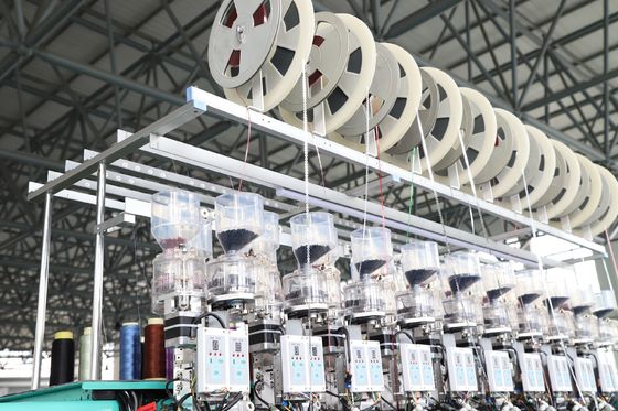 10 têtes 4 machines de broderie à aiguilles industrielles avec fonction de paillettes