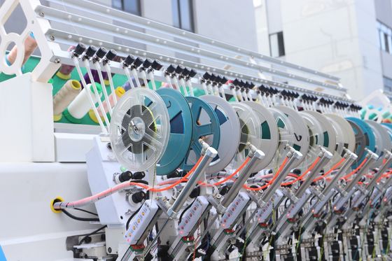Computer Double 22 têtes 4 aiguilles machine à broderie durable