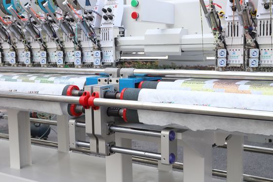 Computer Double 22 têtes 4 aiguilles machine à broderie durable
