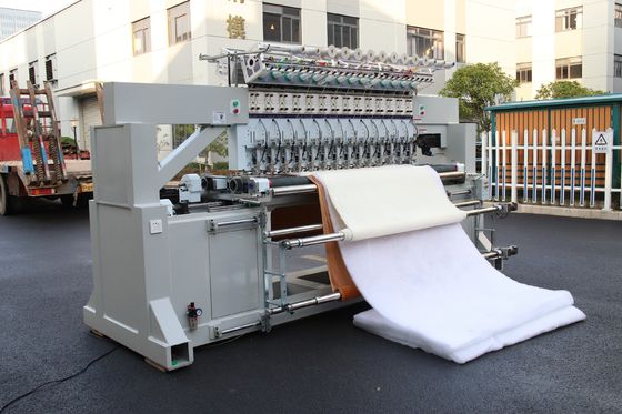 28 aiguilles machine de broderie à double face de couette avec broderie à cordons