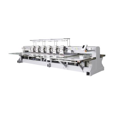 6 têtes Machine de broderie par ordinateur 13 langues avec fonction de broderie par câblage
