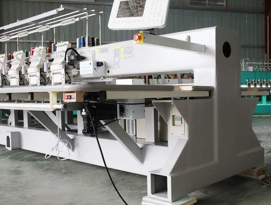 Machine de broderie par ordinateur à 6 têtes avec système de coupe automatique