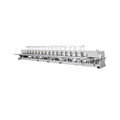 9 aiguilles machine de broderie à double séquence et cordonnage 15 têtes 1 an de garantie