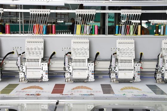 Machine de broderie par ordinateur 15 têtes 9 aiguilles