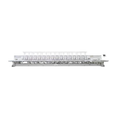 Machine de broderie de serviettes à 15 têtes multifonctionnelle avec broderie à plat par ordinateur