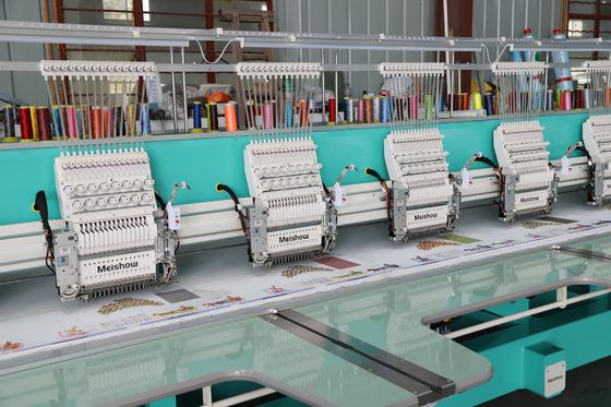 Machine de broderie à séquins simples 15 aiguilles 12 têtes