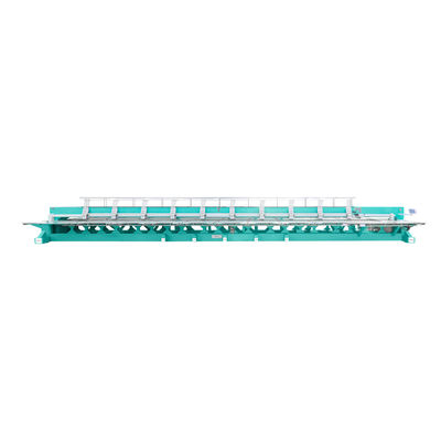 Machine de broderie à grande vitesse informatisée avec tête de verrouillage à moteur de 1200 tours par minute