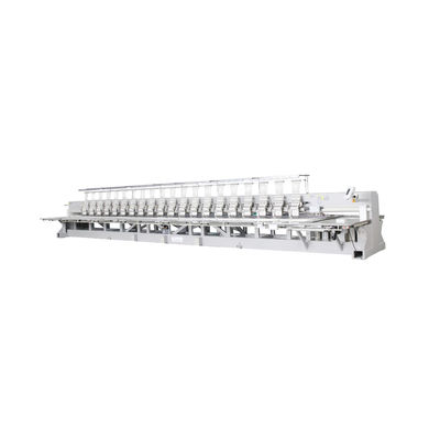 Machine de broderie à joints de séquence de sécurité, machine à broderie à aiguilles multiples 28 têtes