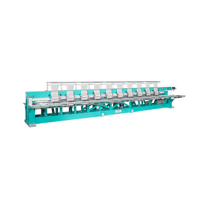10 têtes Machine de broderie à paillettes simples Machine de broderie informatisée à grande vitesse