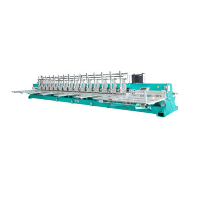 Machine à broderie automatique à découpe laser à l'ordinateur 15 têtes