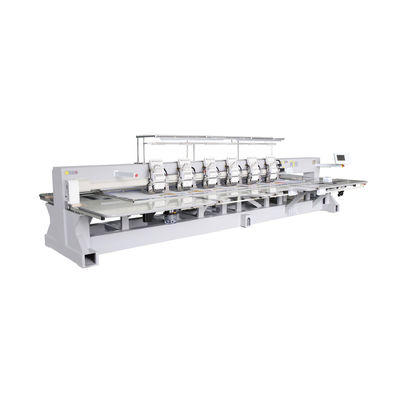 Dispositif à double paillettes 6 têtes Machine de broderie à cordes 1 an de garantie