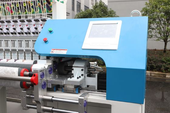 Machine de broderie par ordinateur 22 têtes 3 aiguilles sans attache