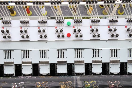 Automatisation Machine de broderie de couettes de coton 22 têtes 4 couleurs