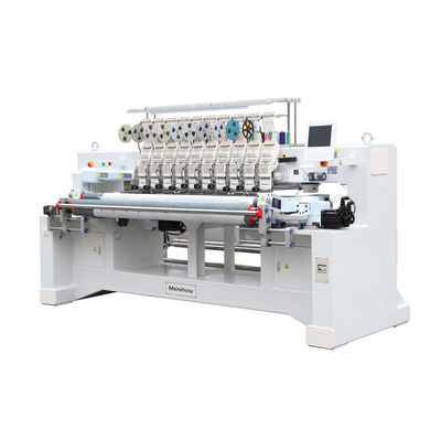 10 têtes machine à broder 6 aiguilles avec fonction de paillettes