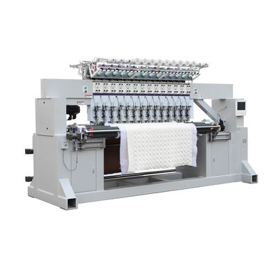 28 aiguilles machine de broderie à double face de couette avec broderie à cordons
