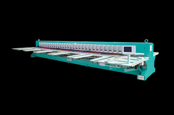 30 têtes Machine de broderie de chenille pure à haute vitesse pour rideaux / tissus