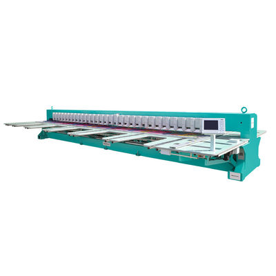 Machine de broderie à chenille à 1000 tours par minute 6 aiguilles 15 têtes Machine de broderie automatique informatisée
